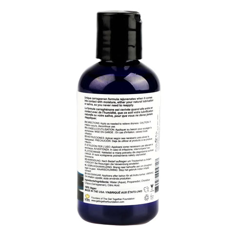 Water Slide Personal Lubricant 4 Oz – Water-Based Vegan Lubricant > Lube > Water Based