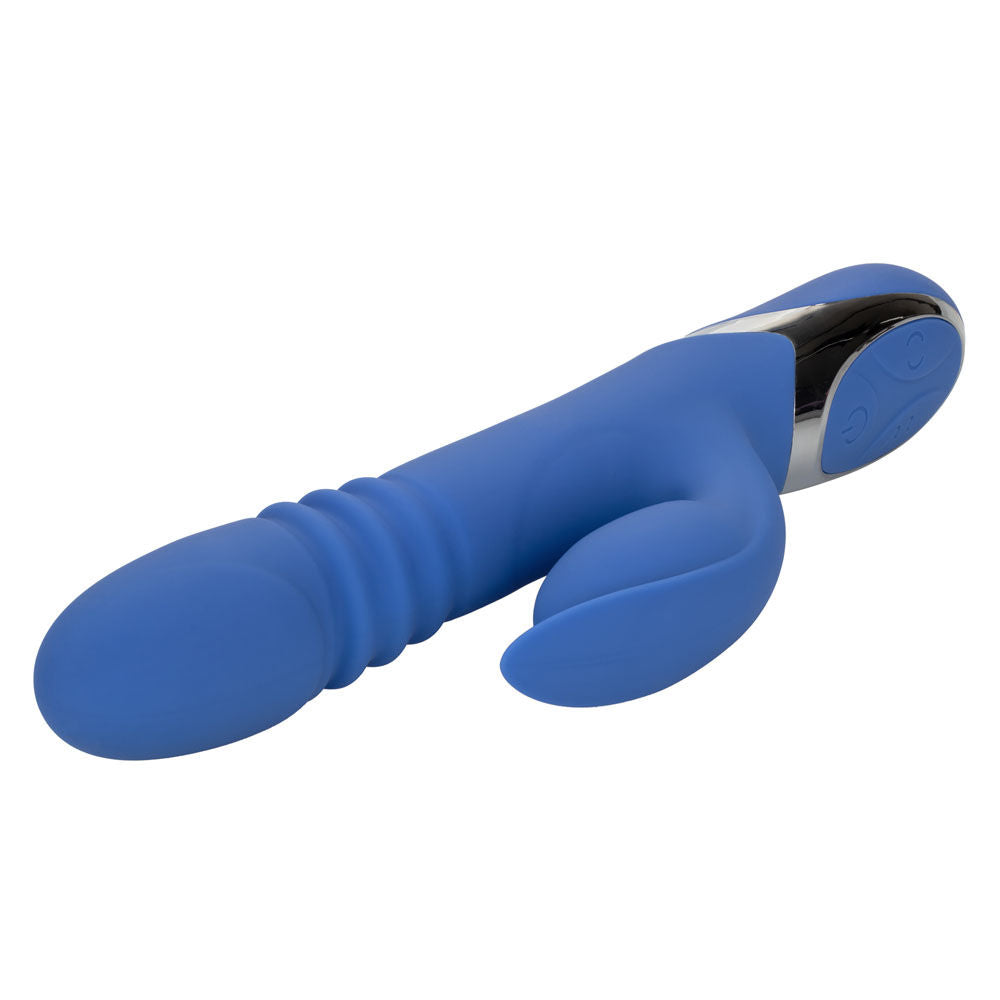 Enchanted Teaser Blue Rechargeable Rabbit Vibrator with Tapping VIBRATORS-RABBIT