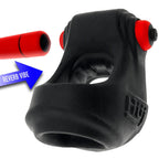 Oxballs Revsling Tar Ice Vibrating Rubber Cock and Ball Sling with Powerful Vibe Unit > Cock Ring > Vibrating