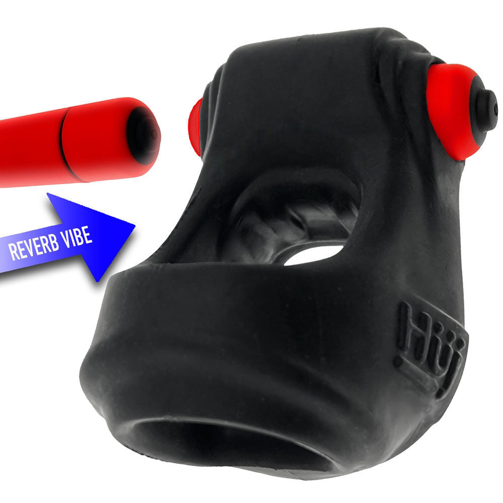 Oxballs Revsling Tar Ice Vibrating Rubber Cock and Ball Sling with Powerful Vibe Unit > Cock Ring > Vibrating