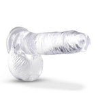 B Yours Plus Soft Realistic 5" Dildo Clear > Dildos > Realistic Dildos