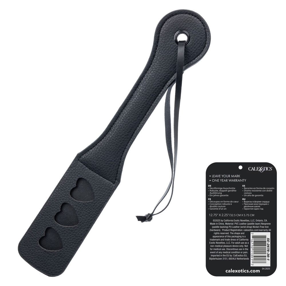 Nocturnal Collection Heart Throb (Red) Paddle – Playful Paddle Default Title > Bondage Gear > Paddles