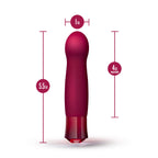 Oh My Gem Classy Garnet Fuchsia 5" > Vibrators > Standard Vibrators