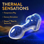Oh My Gem Prestige Blue Glass Anal Plug Luxury Intimate Toy > Glass > Toys
