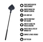 Temptasia Ardor – Body-Safe Silicone Spade Crop > Bondage Gear > Crops