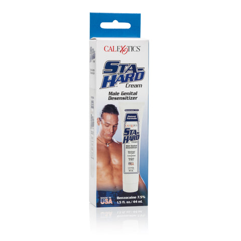 Sta-Hard Cream 2 Ounce Boxed Desensitizing Formula ENHANCERS