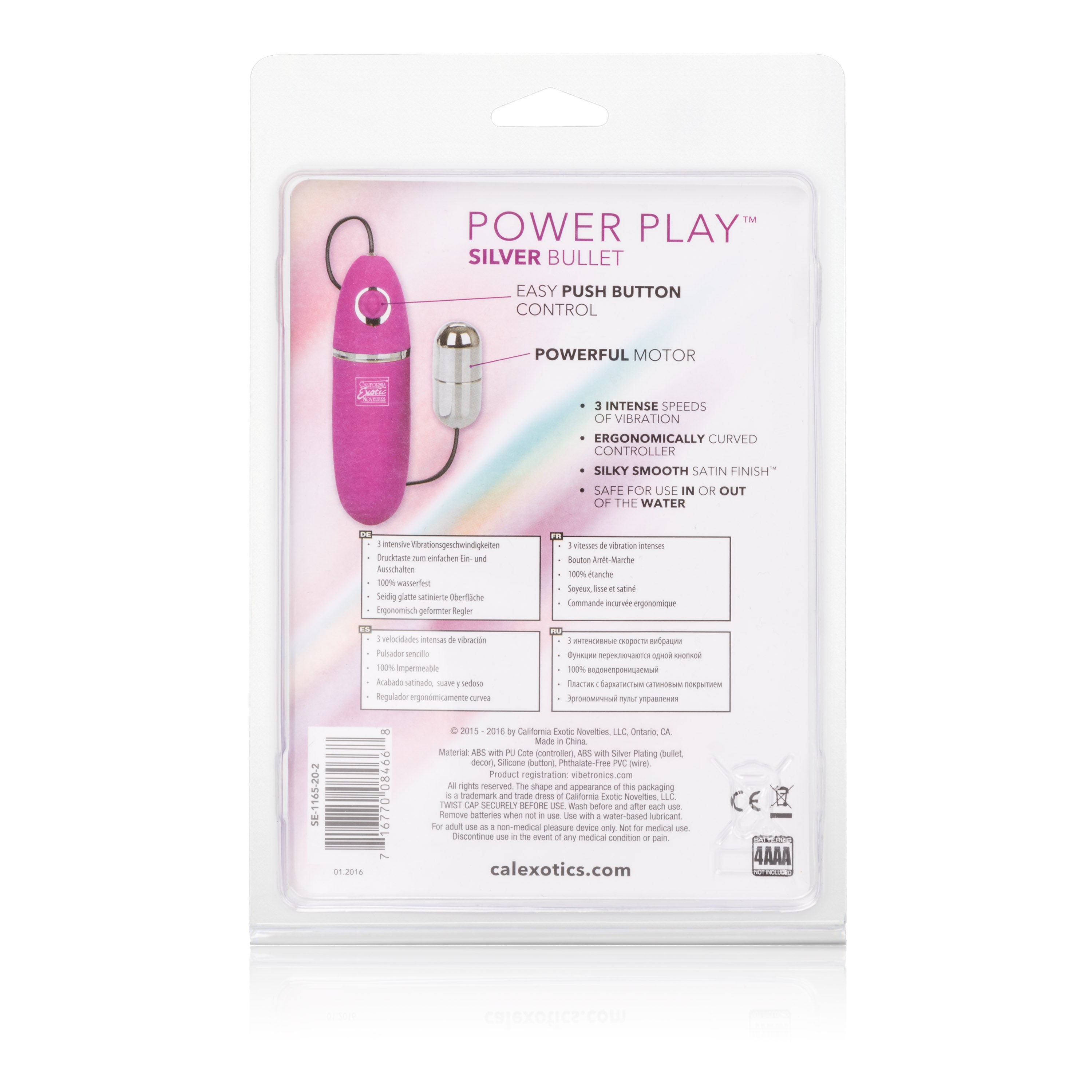 Power Play Silver Bullet Clit Stimulators