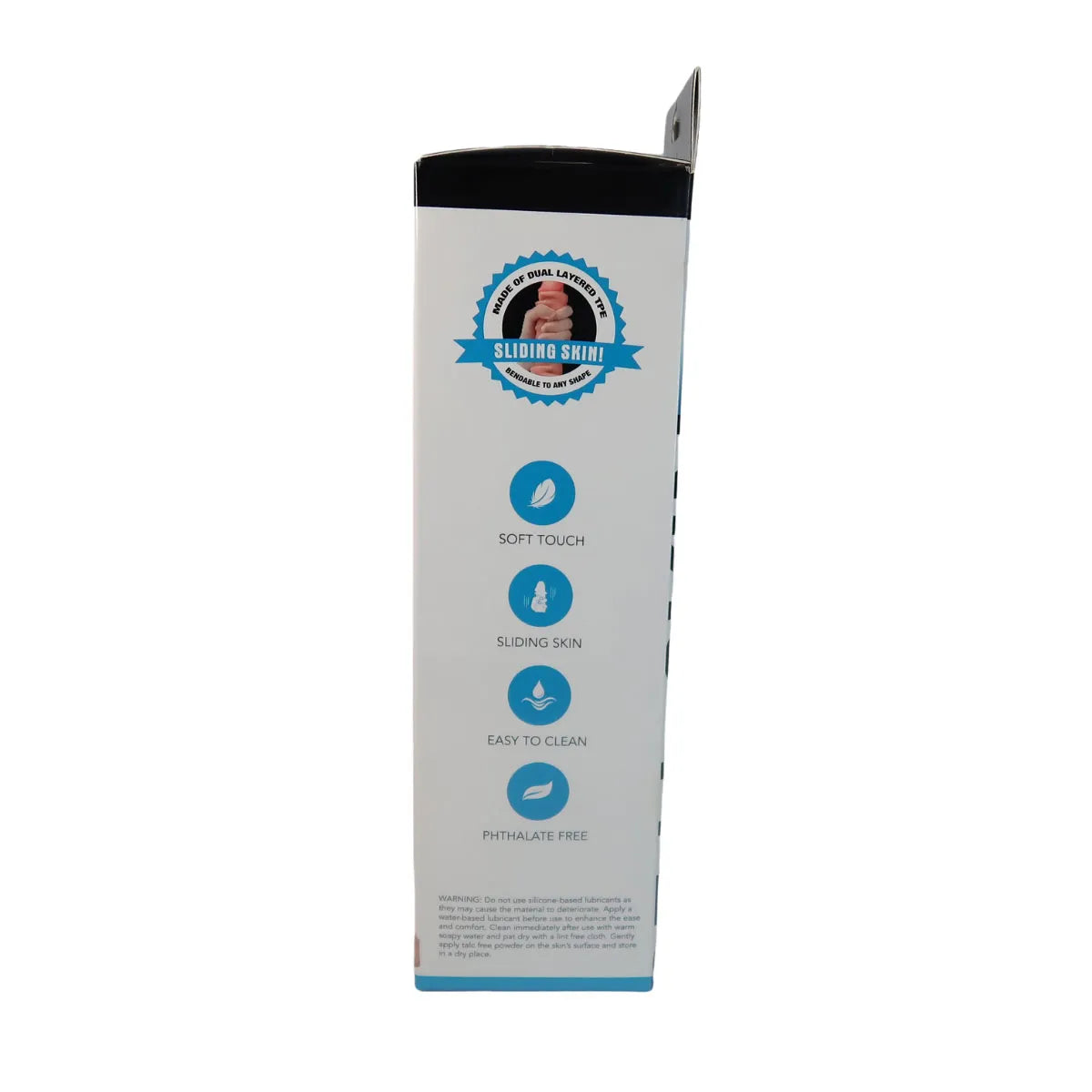 Real Skin 9 Inch Dual Layer Sliding Skin Dildo > Dildos > Realistic Dildos