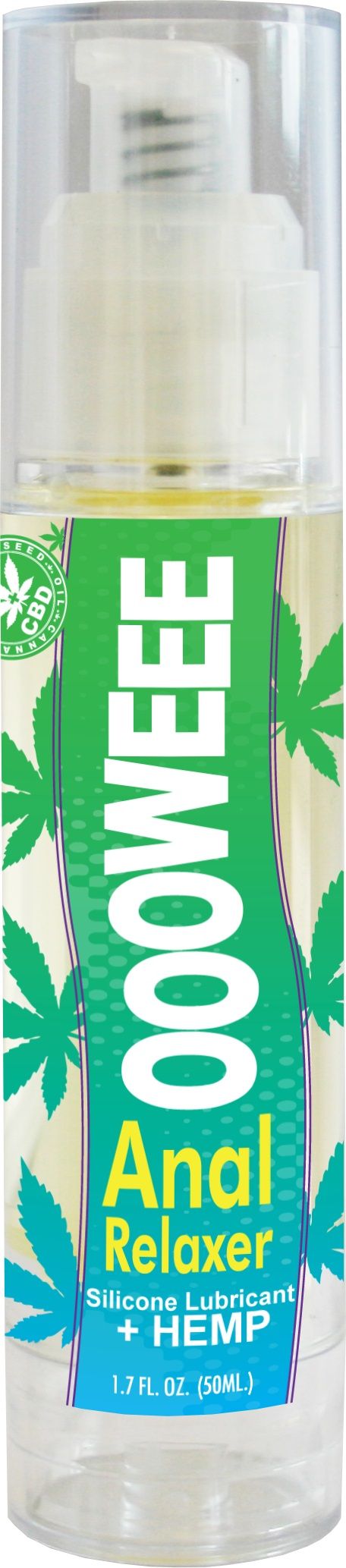 Oooweee Anal Relaxer Silicone Lubricant with Hemp 1.7 Fl Oz > Lube > Anal