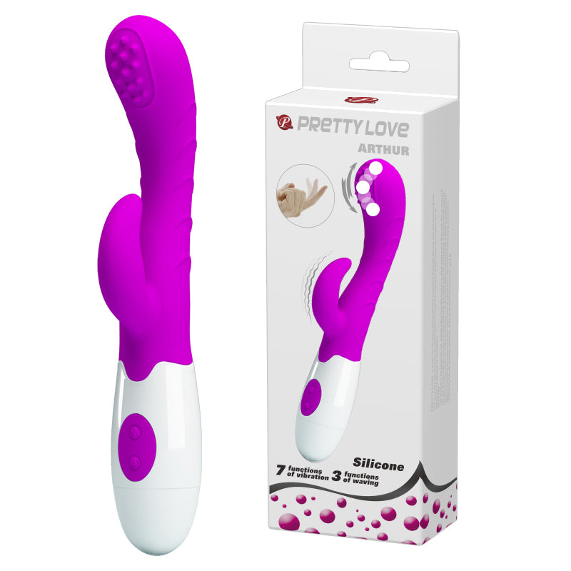 Pretty Love Arthur Wireless Silicone Rabbit Vibrator for G-Spot VIBRATORS-RABBIT
