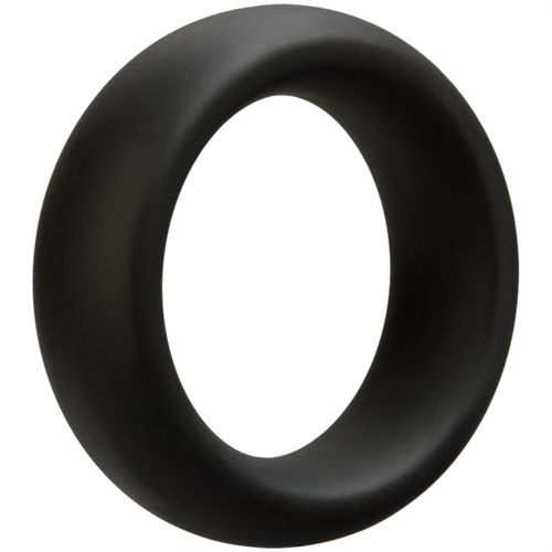 Doc Johnson Optimale 40mm Black Silicone C Ring Thick Stretchable Ring > Cock Ring > Single