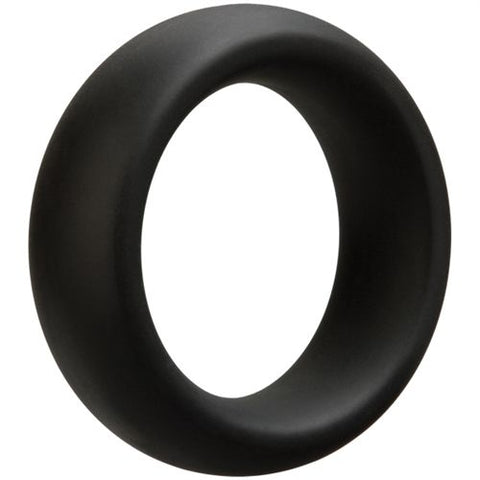 Optimale Thick 40mm Black Silicone C Ring for Men Enhancement COCK RINGS