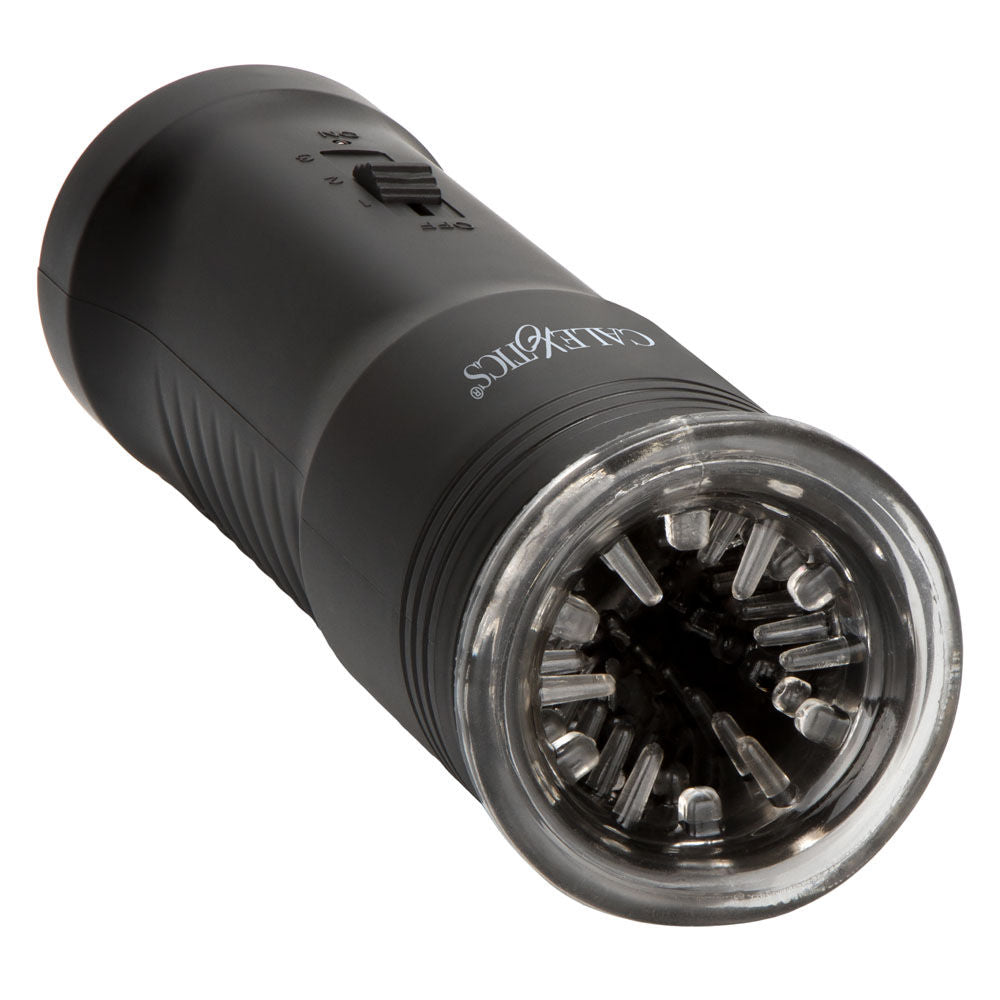Optimum Power Ultimate Head Exciter Vibrating Male Masturbator Strokers - Auto