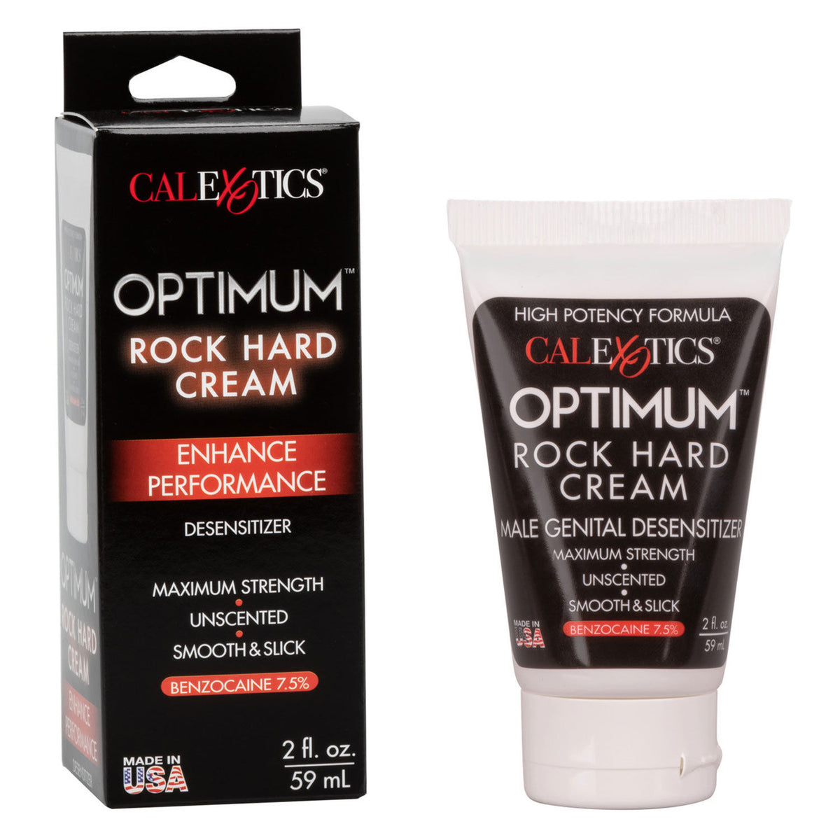 Optimum Rock Hard Cream 2 Oz Unscented Desensitizing Gel > Essentials > Mens Enhancers