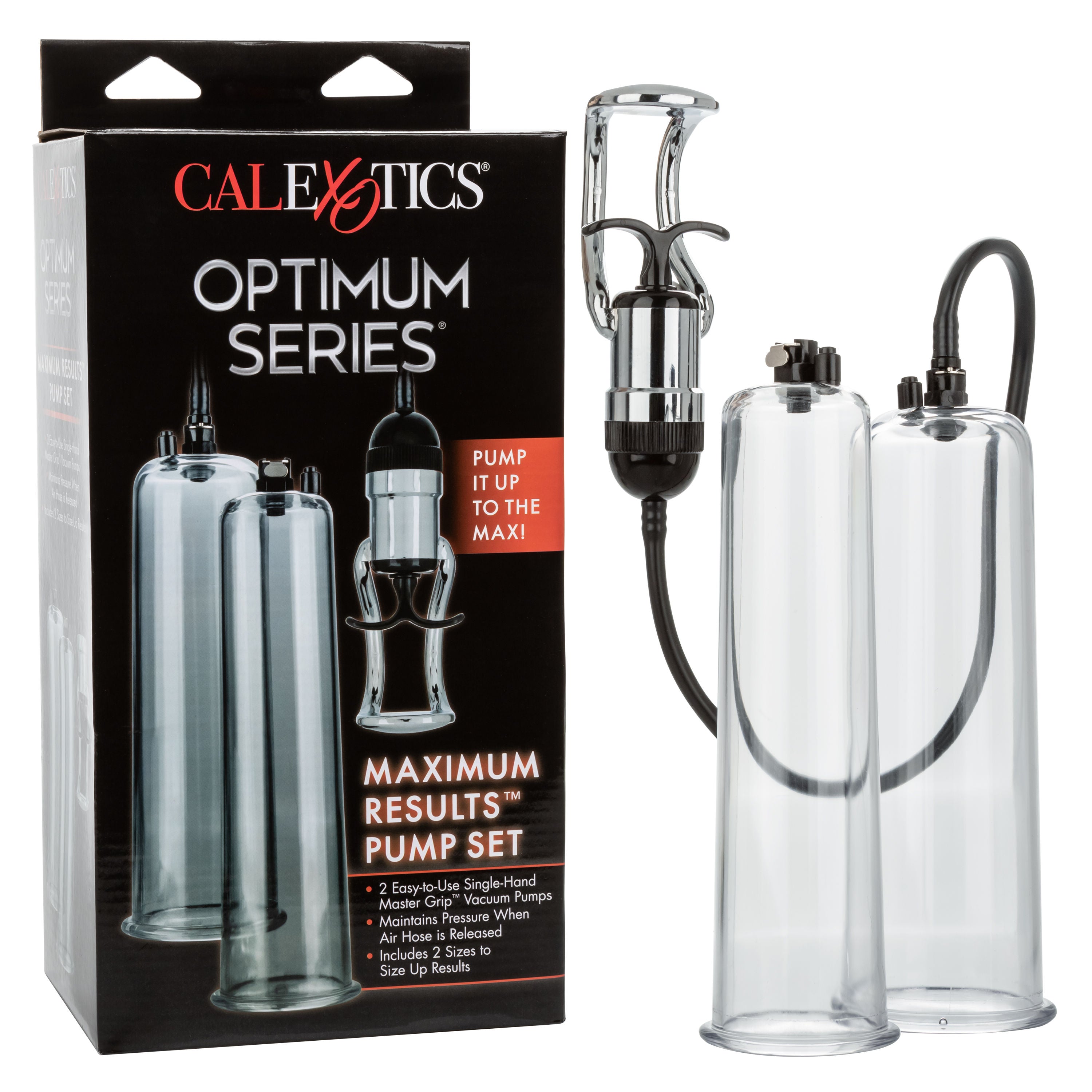 CalExotics Optimum Series Maximum Results Single-Handed Penis Pump Set > Pumps > Penis Pumps Performance