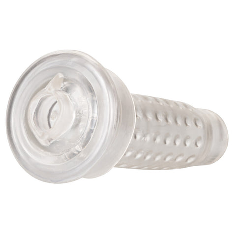 Optimum Series Realistic Stroker Pump Sleeve Pussy 6 Inch Strokers - Manual