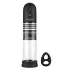 Optimum Series EZ Pump Kit with Ultra-Soft Dual Silicone Ring, Black and Clear > Pumps > Penis Pumps Electric