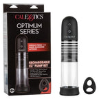 Optimum Series EZ Pump Kit with Ultra-Soft Dual Silicone Ring, Black and Clear > Pumps > Penis Pumps Electric