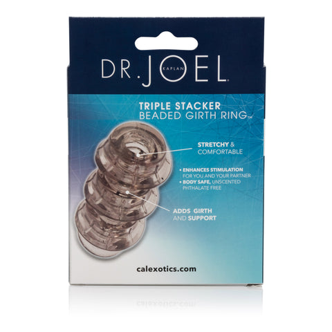 Dr Joel Kaplan Beaded Triple Stacker Stretchy Cock Ring SLEEVES