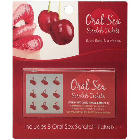 Oral Sex Scratch Tickets Erotic Game for Couples Intimacy Fun Games