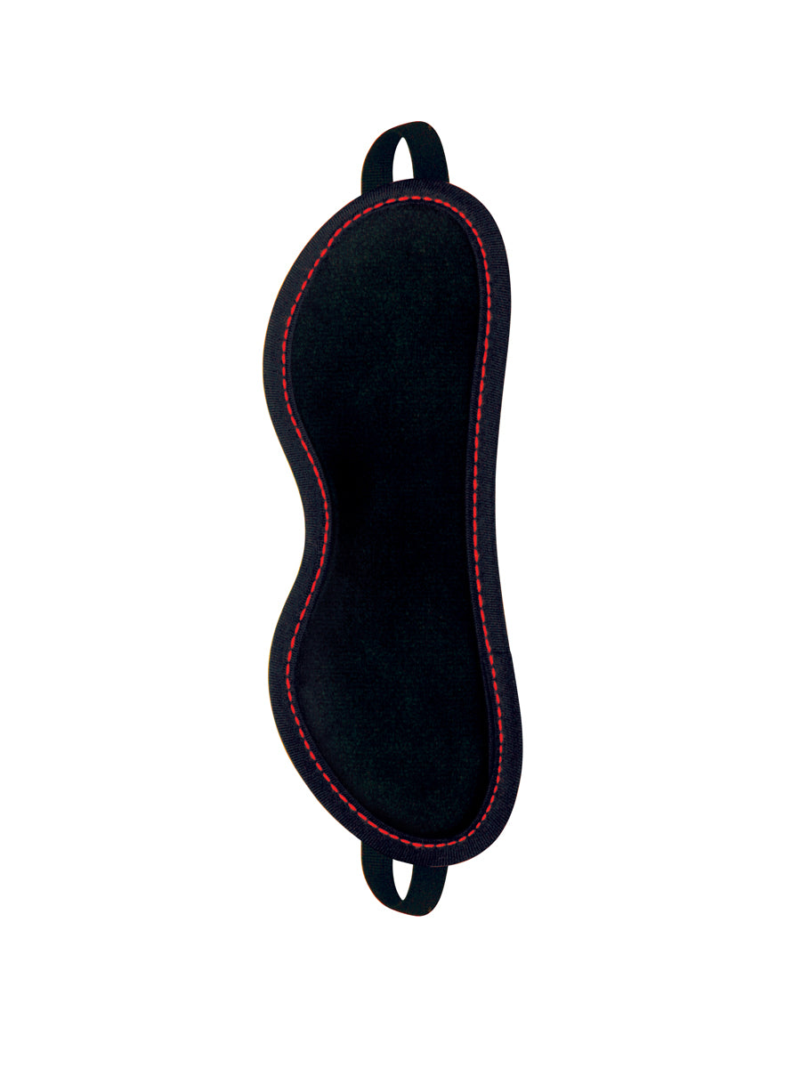 Orange Is The New Black Leatherette Blindfold – Black Comfort BDSM Accessory > Bondage Gear > Blindfolds