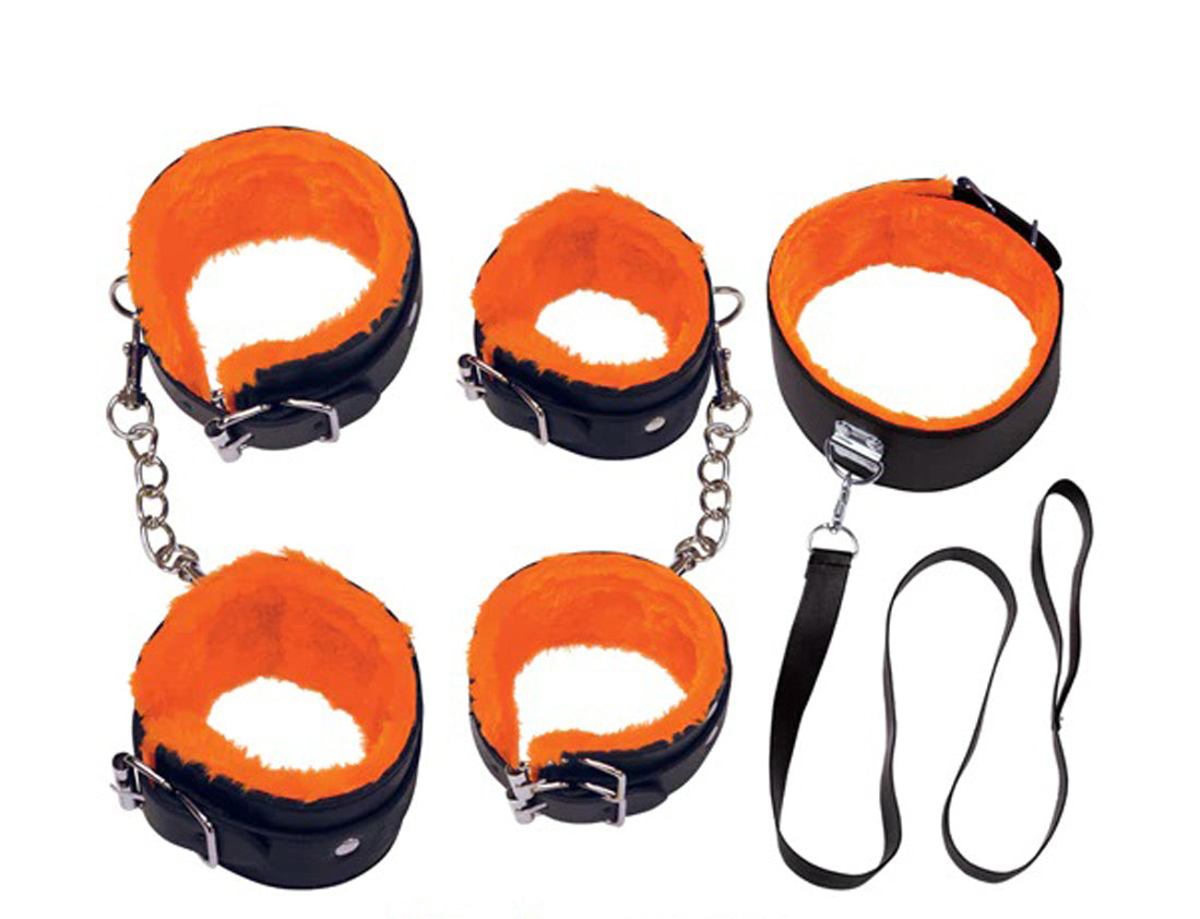 Orange Is The New Bondage Kit #1 - 3 Piece Restraint Set > Bondage Gear > Restraints