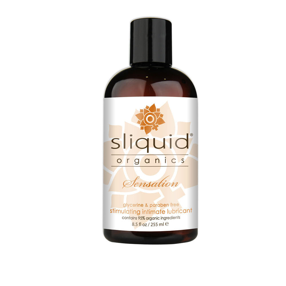 Sliquid Organics Sensation Stimulating Lubricant – 2oz to 8.5oz 8.5oz (255ml) > Lube > Water Based