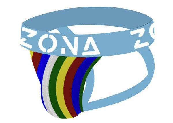 Aqua Vibrant (Medium) – Moisture-Wicking Supportive Men’s Jockstrap Multi > Clothes > Jockstraps