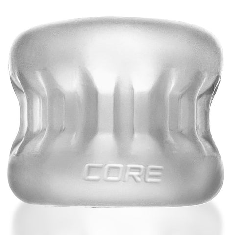 Oxballs Core Clear Ice Ball Stretcher with Outer Ribs Design Ball Stretcher
