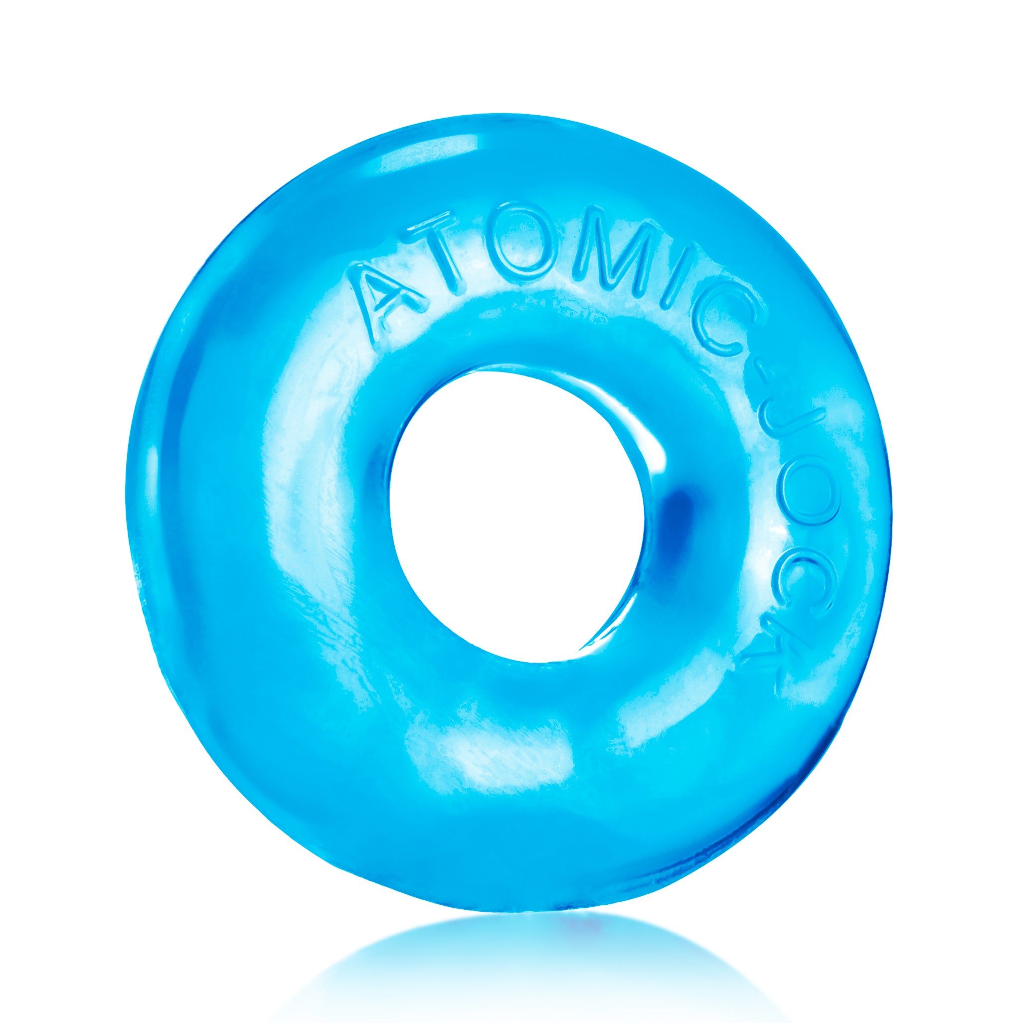 Oxballs Do-Nut 2 Jelly Cock Ring Soft Stretchy Ice Blue > Cock Ring > Single
