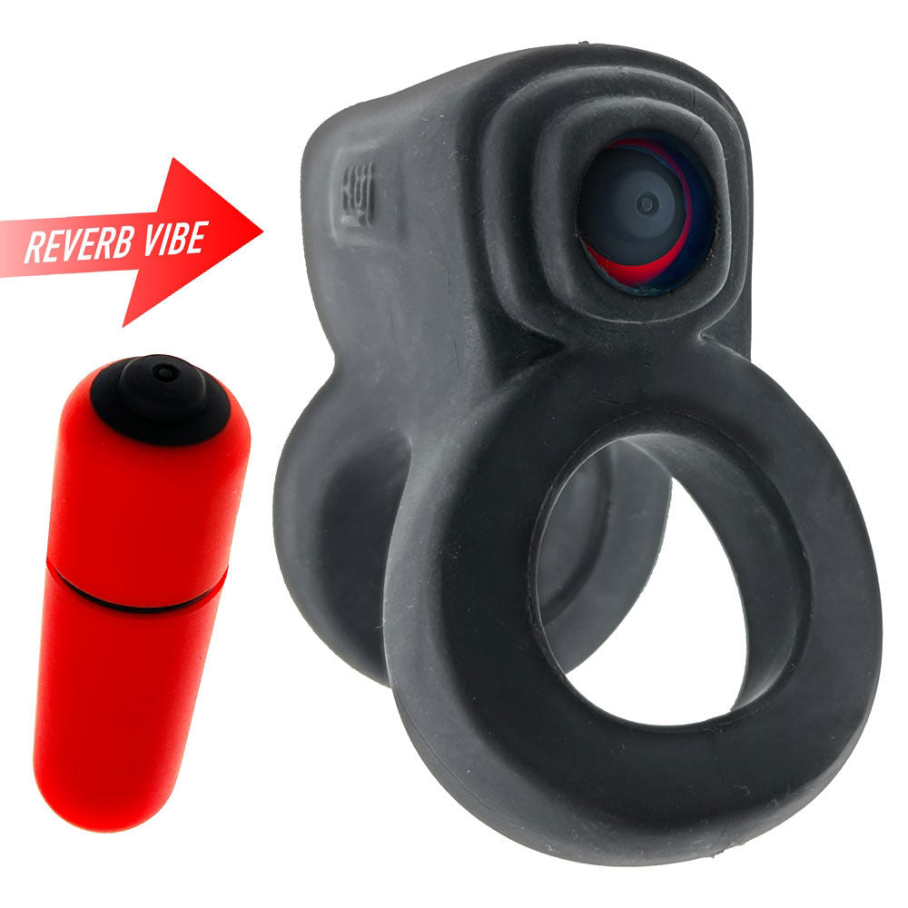 Oxballs Revhammer Vibrating Shaft Strap Cockring for Adults COCK RINGS Sling