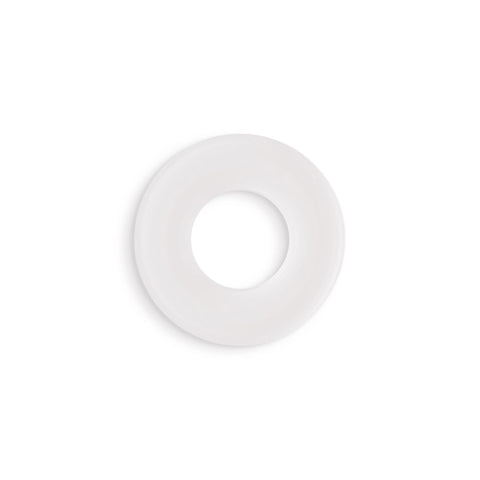 Firefly Large Glow in the Dark Super Stretch Bubble Ring White COCK RINGS