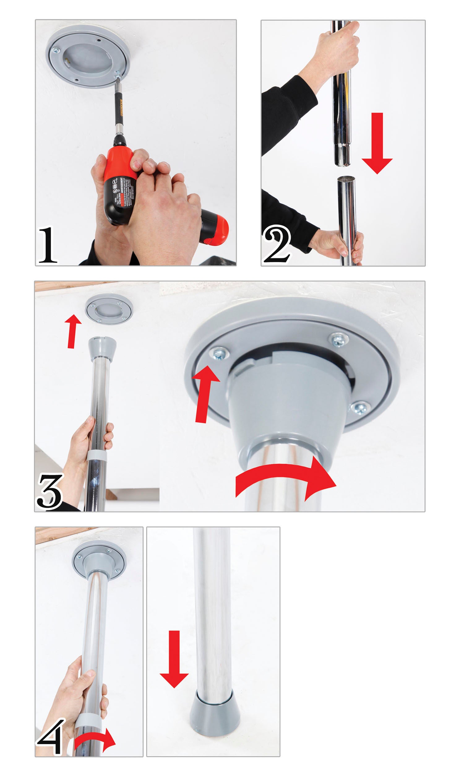 Fetish Fantasy Light Up Disco Dance Pole for Adult Play Sex Furniture