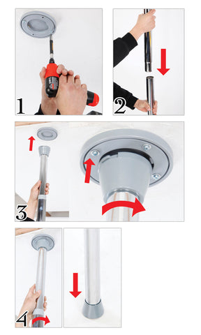 Fetish Fantasy Light Up Disco Dance Pole for Adult Play Sex Furniture