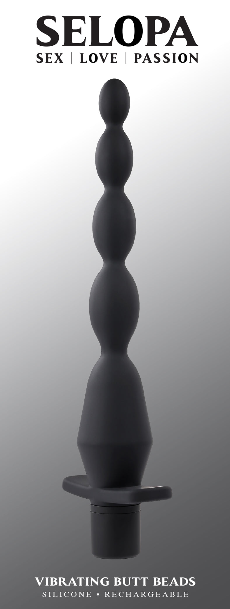 Selopa Vibrating Butt Beads 22cm Waterproof Anal Toy > Anal Range > Anal Beads