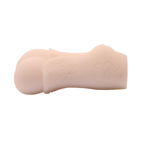 Crazy Bull No Lube Masturbator Sleeve – Realistic Skin-Like Texture Masturbator 2.80 Inches Length > Sex Toys For Men > Masturbators > Manual