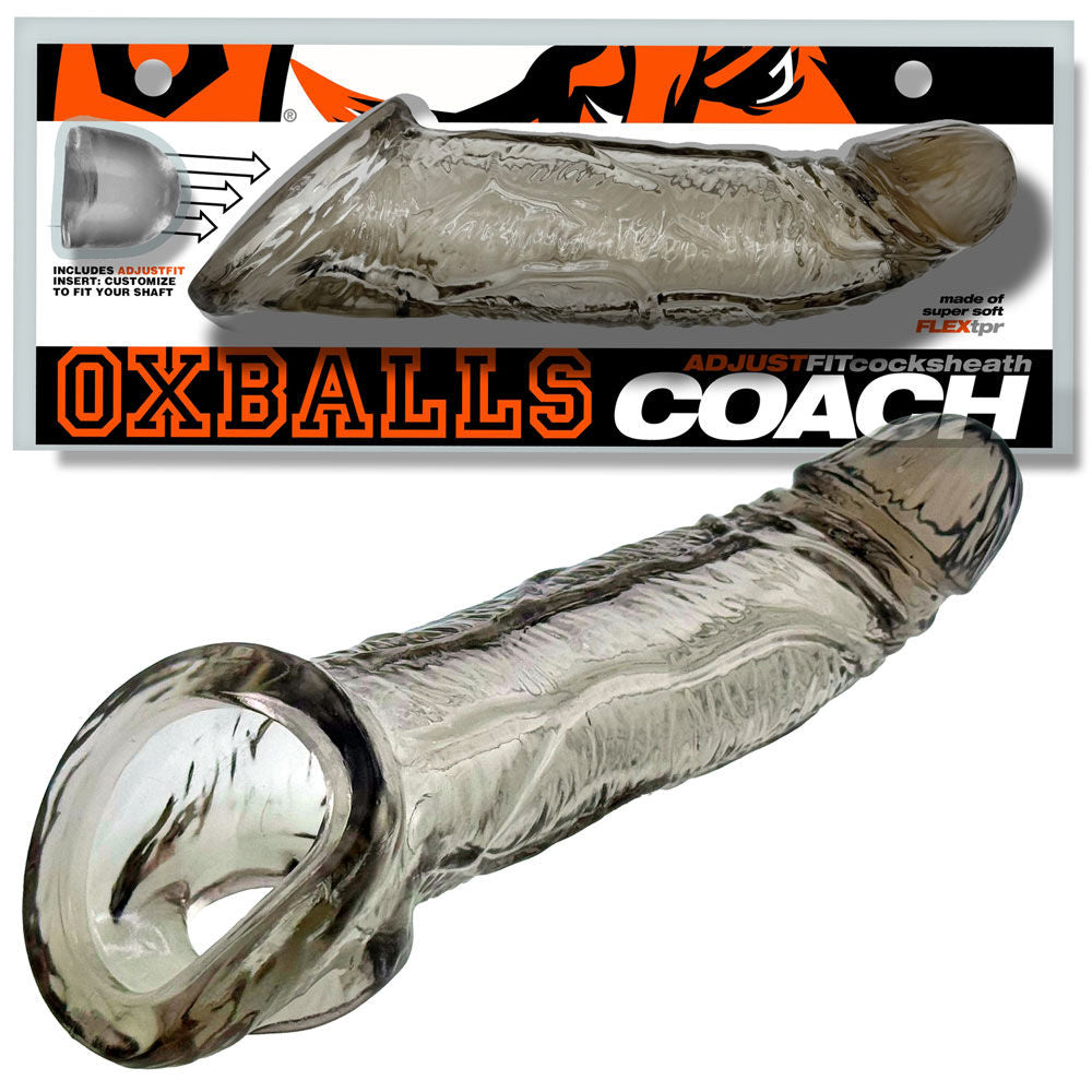 Coach Cocksheath (Storm) – Soft Flesh-Like Penis Sheath > Sex Toys For Men > Penis Sleeves
