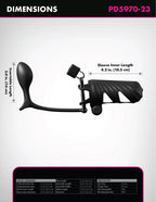 Fantasy C-Ringz (Black) – Remote-Controlled Vibrating Cock Blocker and Butt Plug > Cock Ring > Vibrating