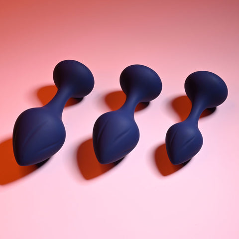 Playboy Pleasure Tail Trainer Butt Plugs Set of 3 Sizes > Anal Range > Butt Plug Kits