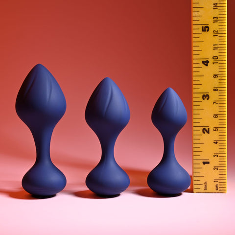 Playboy Pleasure Tail Trainer Butt Plugs Set of 3 Sizes > Anal Range > Butt Plug Kits