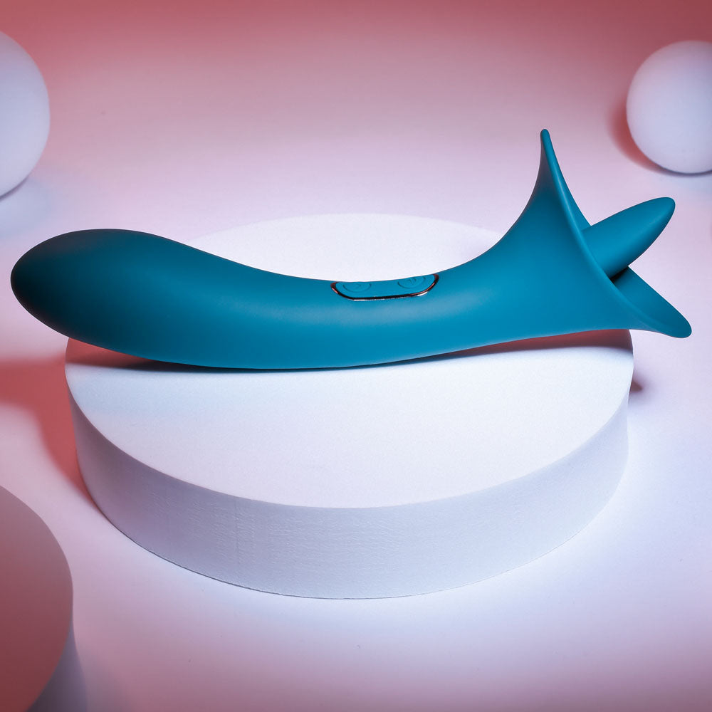 Playboy Pleasure True Indulgence (Teal) – Vibrator > Sex Toys For Ladies > Clitoral Vibrators and Stimulators
