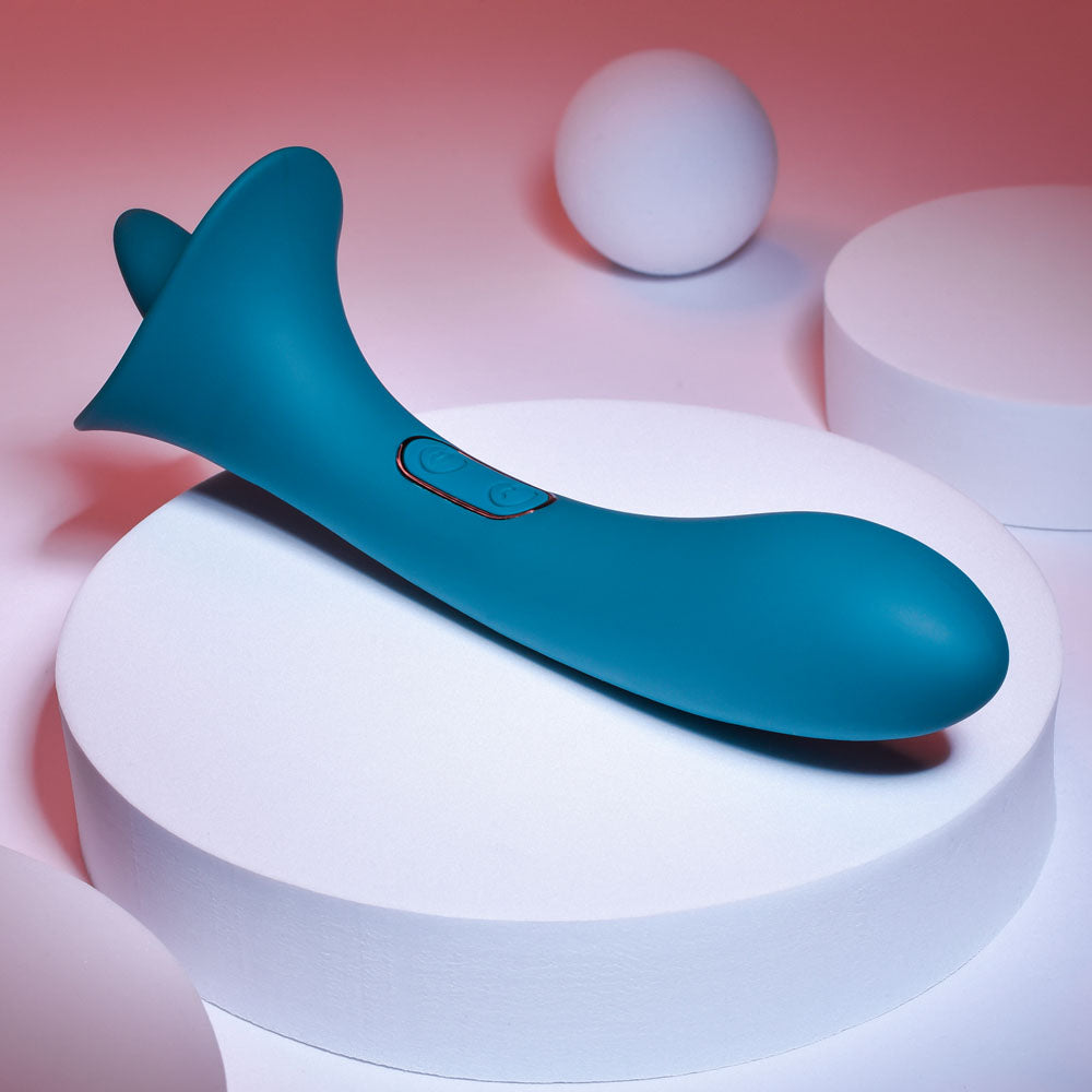 Playboy Pleasure True Indulgence (Teal) – Vibrator > Sex Toys For Ladies > Clitoral Vibrators and Stimulators