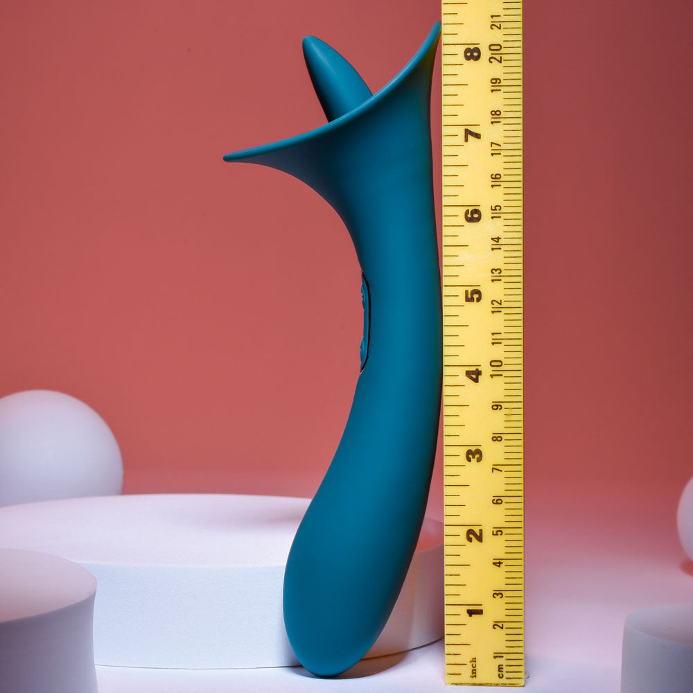 Playboy Pleasure True Indulgence (Teal) – Vibrator > Sex Toys For Ladies > Clitoral Vibrators and Stimulators