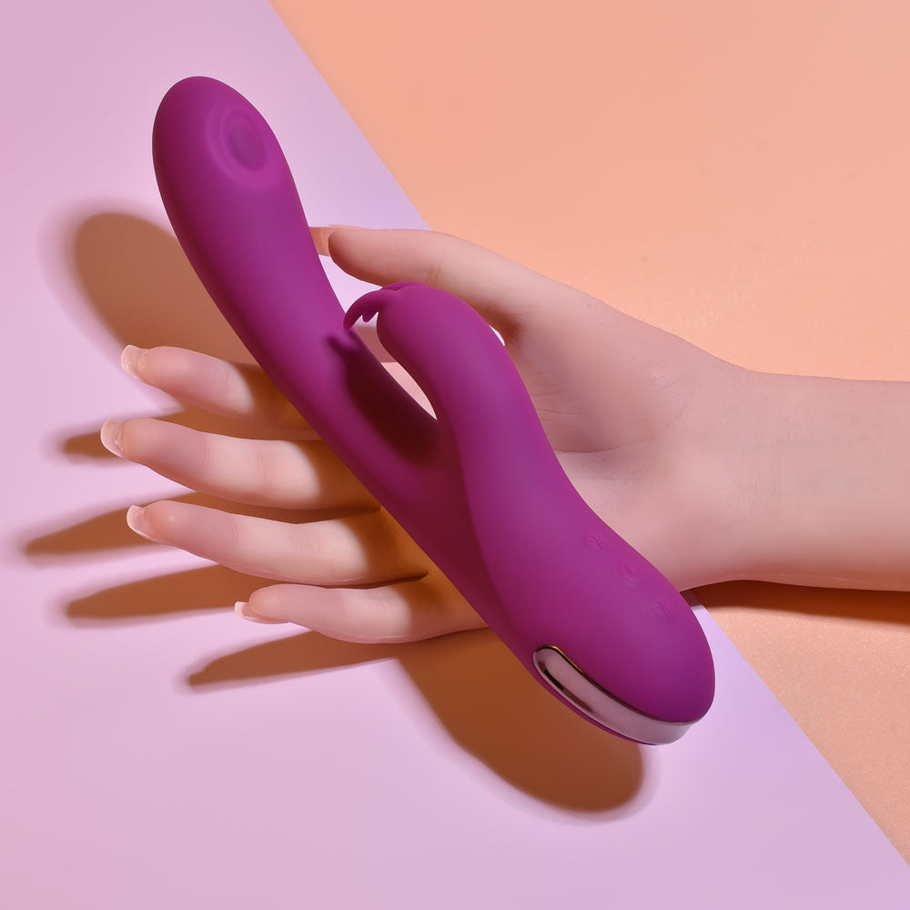 Playboy Pleasure THUMPER Velvet Silicone Rabbit Vibrator VIBRATORS-RABBIT