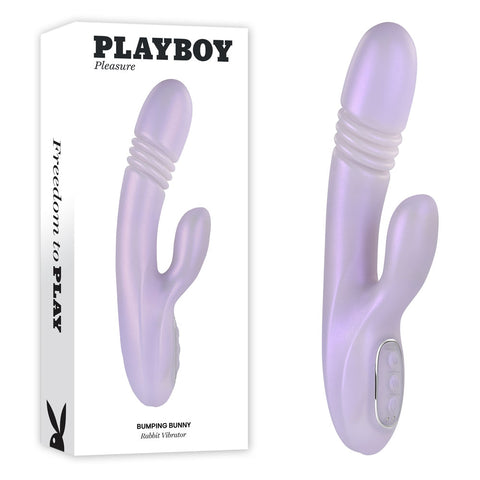 Playboy Pleasure BUMPING BUNNY Rabbit Vibrator 22.9cm VIBRATORS-RABBIT