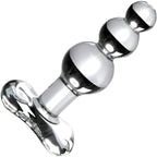 Icicles Clear Glass Anal Plug with Tapered Tip – Smooth Glass Anal Toy > Glass > Toys
