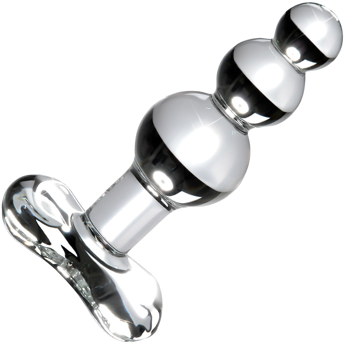 Icicles Clear Glass Anal Plug with Tapered Tip – Smooth Glass Anal Toy > Glass > Toys