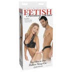 Fetish Fantasy Series Hollow Strap-On – Body-Safe Silicone 6-Inch Dildo Strap-On > Dildos > Hollow Strap Ons