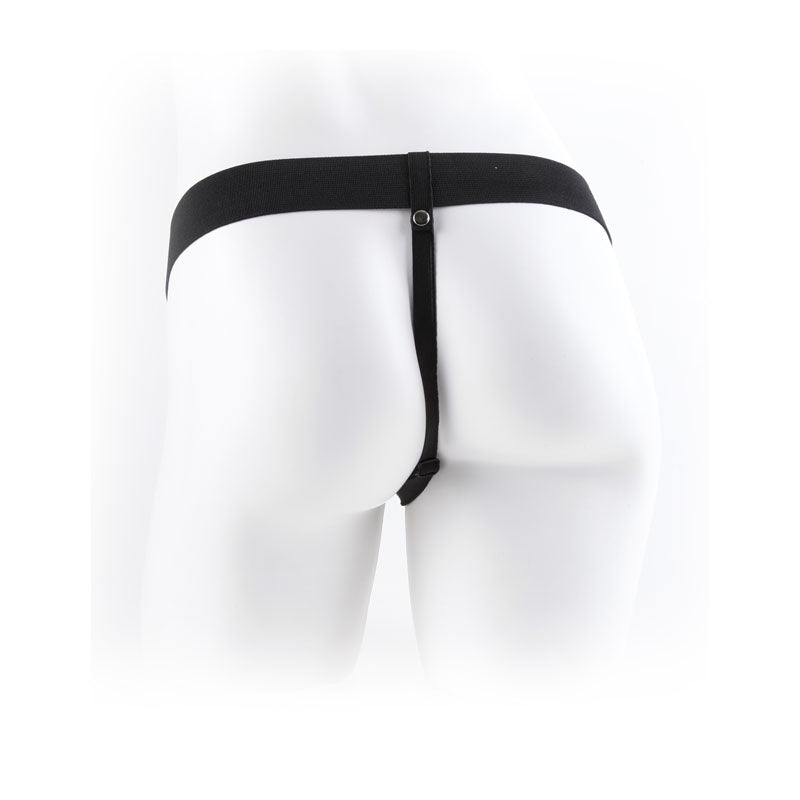 Fetish Fantasy Series 7 Inch Hollow Strap-On with Balls – Strap-On > Dildos > Hollow Strap Ons