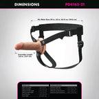 Fantasy X-Tensions Elite 5 Inch Silicone Hollow Strap-On Toy > Dildos > Strap On Dildos